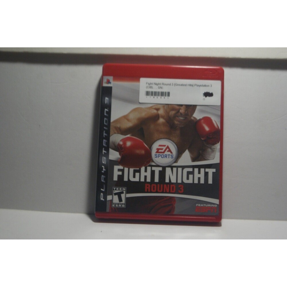 Fight Night Round 3 Ps3 2006 Boxing Sim Careers Fun Leveling Up CIB